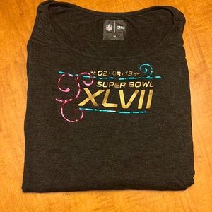 2013 Super Bowl, San Francisco shoulder top NFL